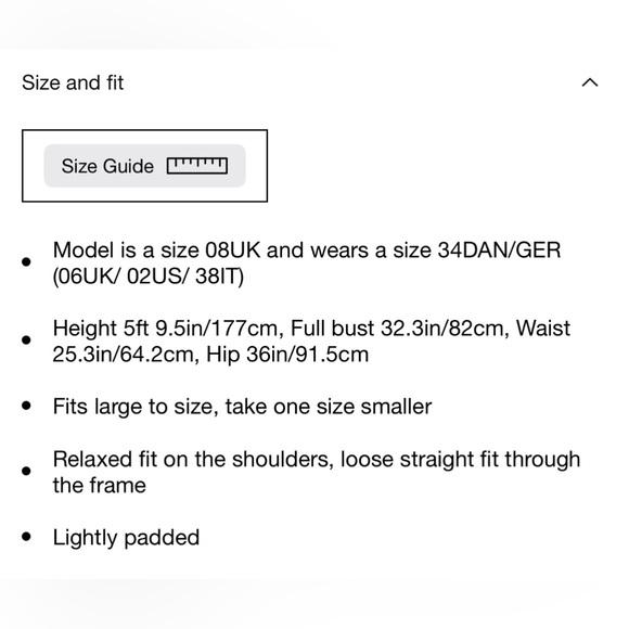 STAND STUDIO coat  size 34 DAN/GER / 6UK/ 2US / 38IT - Picture 7 of 10